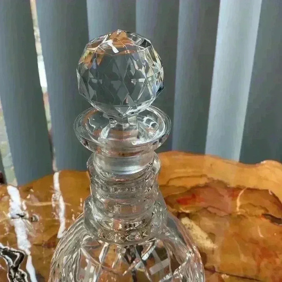 Vintage Cut Crystal  Decanter with stopper - Picture 3 of 16